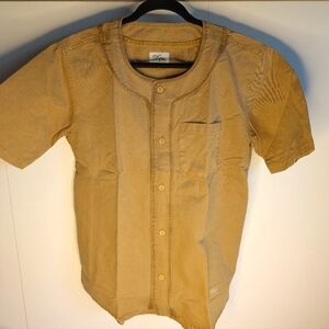 DQM New York Baseball Style Button Up Shirt